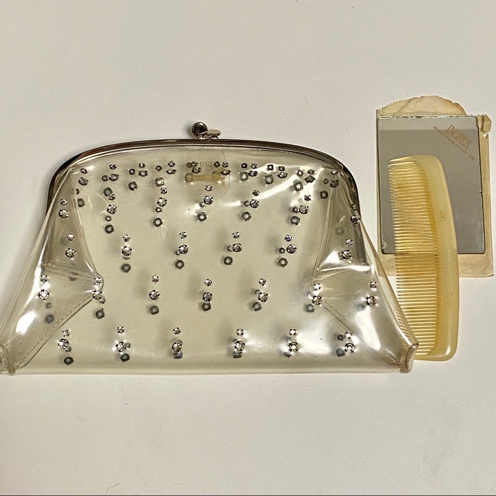 VERY RARE Vintage 1950’s Ingber Kiss Clutch Set&⁉️